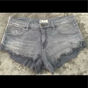 Free People Denim Shorts